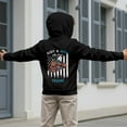 thumbnail image 7 of Uourmeti Art Trains Pattern Boys Kids Sporty Zip Up Jacket Hooded Long Sleeve with Pockets Athletic Top for Gym Size 10-12, 7 of 7