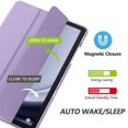 thumbnail image 4 of Funda MoKo para Galaxy Tab A9 Plus de 11 pulgadas 2023, color lila, 4 of 8