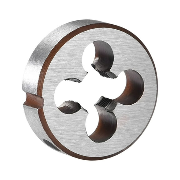 Uxcell M8 x 0.5 Metric Alloy Steel Machine Thread Round Threading Dies