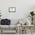 thumbnail image 2 of Stupell Industries Modern Layered Geometric Shapes Design Painting Black Framed Art Print Wall Art, Design by Cartissi, 2 of 7
