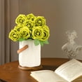 thumbnail image 6 of Mauxuk 25Pcs Artificial Roses, Realistic Foam Roses with Stems for Wedding Bouquet, Bridal Shower, Valentines Decor, Faux Floral Arrangement, 6 of 6
