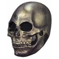 thumbnail image 2 of Ghoulish Productions Skull Gold Mask, Metallic Skull Mask. Glow In The Dark Skull Mask. Glow Skull Mask. Skull Latex Mask Full Face. Skulls Line. Adult Mask. One Size Latex Mask, 2 of 4