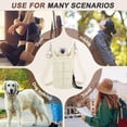 thumbnail image 7 of Unique Bargains Water Bottle Carrier Bag Convenient and Durable Crossbody Water Bottle Holder for Hiking Cycling  Beige, 7 of 7