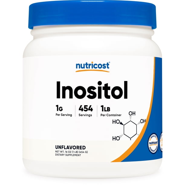 Nutricost Inositol Powder 1LB (454 Grams) - Gluten Free, Non-GMO ...