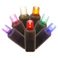 thumbnail image 1 of LED Fil Marron Connectant Extrémité Espacement 6 Po. 35 Pi. Ensemble de Lumières avec Lumières Multicolores, 1 of 1