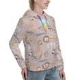 thumbnail image 2 of KLL Safari Animals for Womens Pullover Hoodie with Pocket Hooded Long Sleeve Shirts Sweatshirt for Women-Large, 2 of 7