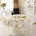 thumbnail image 4 of Binwennn Coffee Table Runners 60 Inches Long Napkins Table Round Table Cloth Table Cloth Wipeable Table Cloth For Kitchen And Dining Room Round Table Cloth, 4 of 4