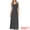 Gray, variant on DARING DIVA Women's Striped Midi Summer Ribbed Sleeveless Tank Dresses XL Black