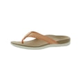 thumbnail image 1 of Vionic Womens Tide Patent Leather Flat Thong Sandals, 1 of 3