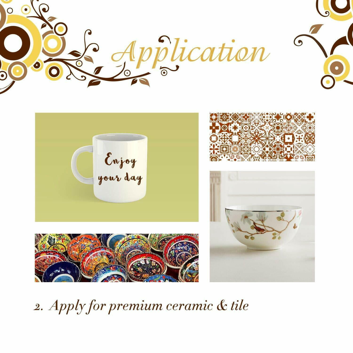 Kit - A-SUB 8.5x11 Sublimation Heat Transfer Paper 220 Sheets+ Sublimation Ink for  Inkjet Printers + Heat Resistant Tapes