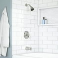 thumbnail image 2 of Aragon Single-Handle 1-Spray Tub And Shower Faucet In Chrome (Valve Included), 2 of 7