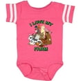 thumbnail image 3 of Inktastic I Love My Farm with Happy Farm Animals Boys or Girls Baby Bodysuit, 3 of 5