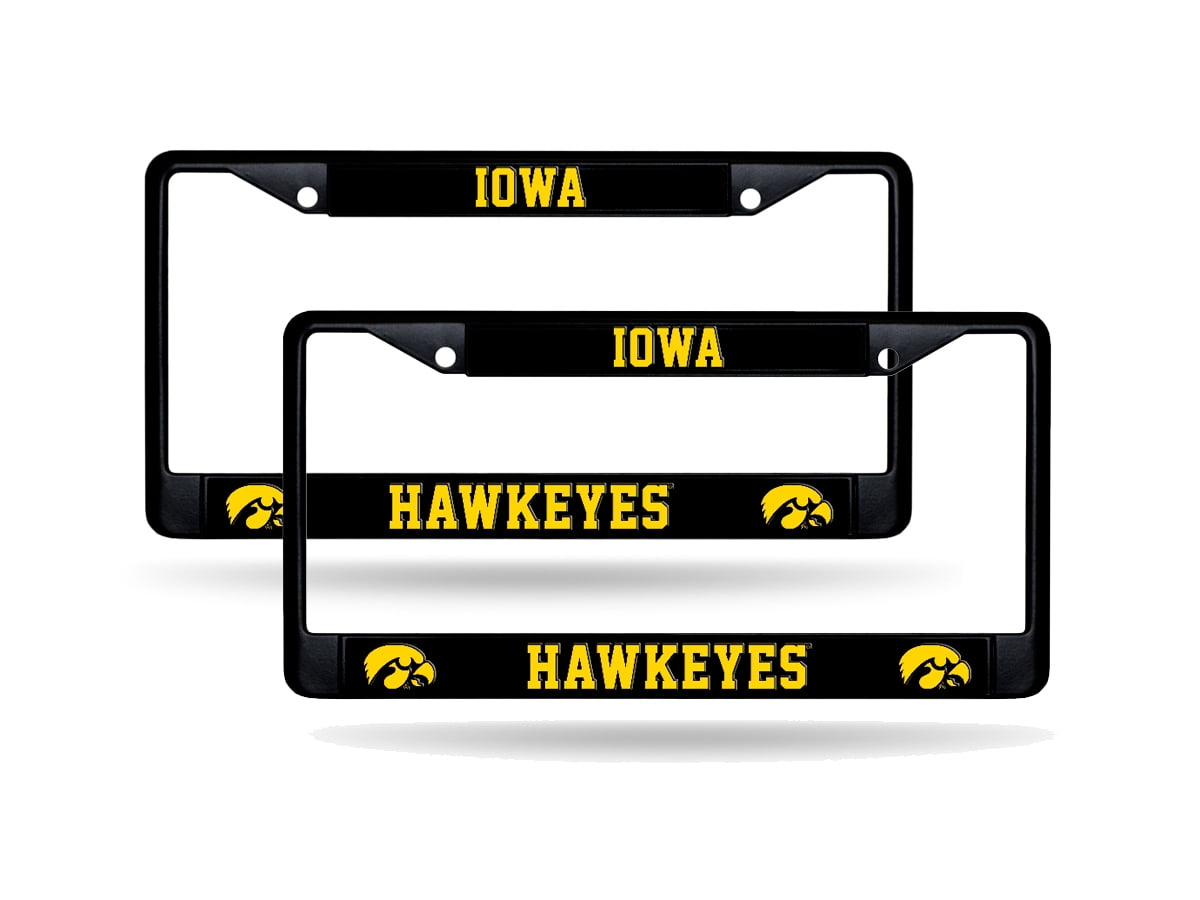 Iowa hawkeye license plate frame Clearance