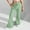 Green, variant on BUIGTTKLOP Flare Pants for Women Drawstring High Waisted Sweatpants Bootcut Wide Leg Bell Bottom Sweat Lounge Pants