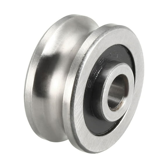 SG20 U-Groove Track Guide Bearing 6x24x11mm Pulley Wheel Textile Bearings