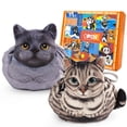 thumbnail image 1 of Bolsa de maquillaje Openhahaha Organizador de viaje para gatos con cordón, paquete de 2, 1 of 9