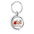 thumbnail image 1 of El gorro de bebé fue rechazado. Rotating keychain Metal Keyring Holder, 1 of 2