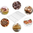 thumbnail image 7 of VeSteel Baking Sheet with Rack Set, Stainless Steel Cookie Sheet Baking Pans with Cooling Rack, Non Toxic & Healthy, Rust Free & Heavy Duty, Mirror Finish & Easy Clean, Dishwasher Safe - 6 Pieces, 7 of 7