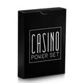 thumbnail image 4 of Lefonte Whiskey Glasses Casino Set, Whiskey Glasses with Poker Chip Set and Cards, Casino Poker Chips, Whiskey Gifts for Men, 4 of 5