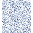thumbnail image 3 of Watercolor Duvet Cover Set, Illustration of Long Branches with Budding Flowers and Leaves, Decorative 2 Piece Bedding Set with 1 Pillow Shams, Twin Size, Blue White and Ceil Blue, by Ambesonne, 3 of 3