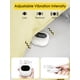 thumbnail image 4 of Reloj despertador Roxicosly con vibración, inalámbrico, USB, recargable, 4 of 7