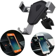 Car Phone Mount, Gravity Car Air Vent Mount, AICase Truly Universal[Compatible with Otterbox Defender Case] GPS 360