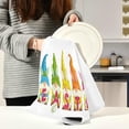 thumbnail image 6 of Dreamtimes Easter Gnome Kitchen Dish Towel 1 Pack, Soft Absorbent Dishcloths Reusable Hand Towel Washable Tea Towels for Home Kitchen Bar Table Decor, 28 x 18 Inch, 6 of 7