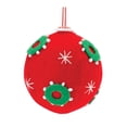 thumbnail image 3 of Melrose International Whimsical Fabric Ball Ornament (Set of 12), 3 of 5