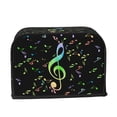 thumbnail image 2 of Daiia Music Notes Pattern 2 slice Toaster Cover, Toaster Appliance Dust-proof Cover For Kitchen Small Appliance Dust Cover and Fingerprint Protection, 2 of 7