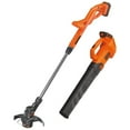 thumbnail image 1 of BLACK+DECKER Ensemble Combiné Souffleur de Feuilles Axial Powerconnect 20V et Taille-Bordures à Fil, 1 of 8
