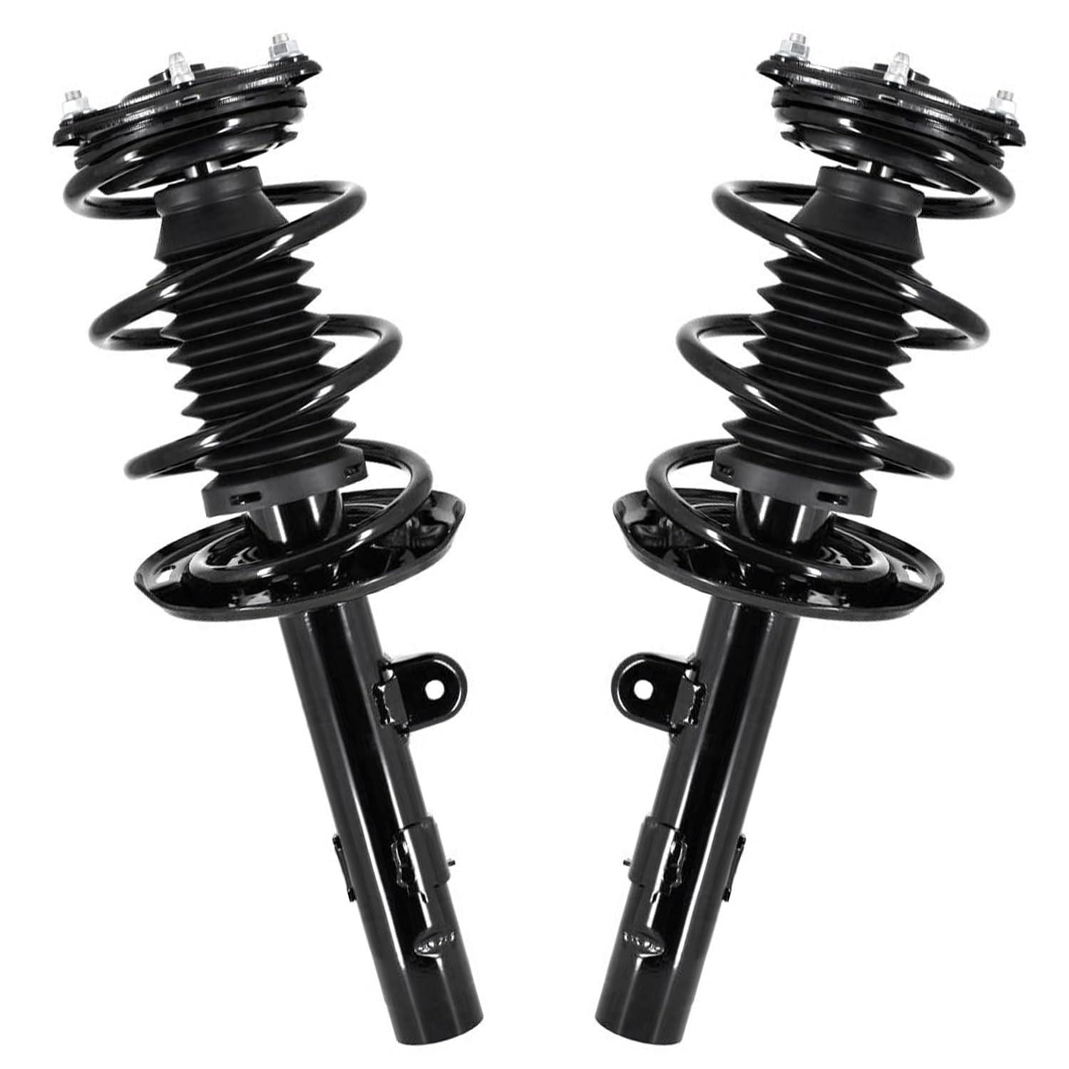 Detroit Axle - 8pc Front Struts Kit for 2018-2022 Honda Accord, 2 Struts with Coil Spring Assembly 2 Sway Bar Links 4 Outer Inner Tie Rods 2019 2020 2021 Replacement Suspension Kit