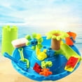 thumbnail image 3 of Net Bag for Beach Beach Buckets And Shovels for Kids Swim Tote for Kids Inflatable Kids Pool Little Pool Float Kids Beach Toys Sand And Water Play Set Outdoor Summer Durable Sandbox Tools For, 3 of 3