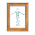 thumbnail image 1 of Human Molecular Combination Helix Desktop Wooden Photo Frame Display Picture Art Painting Multiple Sets, 1 of 3