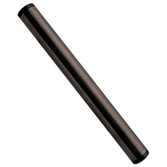 Westbrass D419-12 1-1/4" OD x 12" Double End Threaded Lavatory Sink Drain Extension Tailpiece, Oil Rubbed Bronze