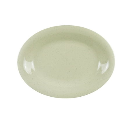 

Ardis Oval Platter 12 L X 9 W Melamine White Pack of 6