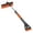 Yellow, variant on Multipurpose Windshield Ice Scraper Tool 9.4 Inch Soft Bristle Snow Brushing Nonslip Foam Grip Suitable For Winter Cleaning