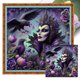 thumbnail image 1 of Kit Punto Cruz Queen Impreso Hilo Algodón Ecológico Bordado 11CT 40x40cm, 1 of 9