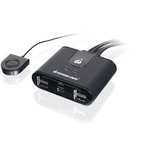 GUS404 4PORT USB 2.0 PERIPHERAL SHARING SWITCH BETWEEN 2COMPUTERS