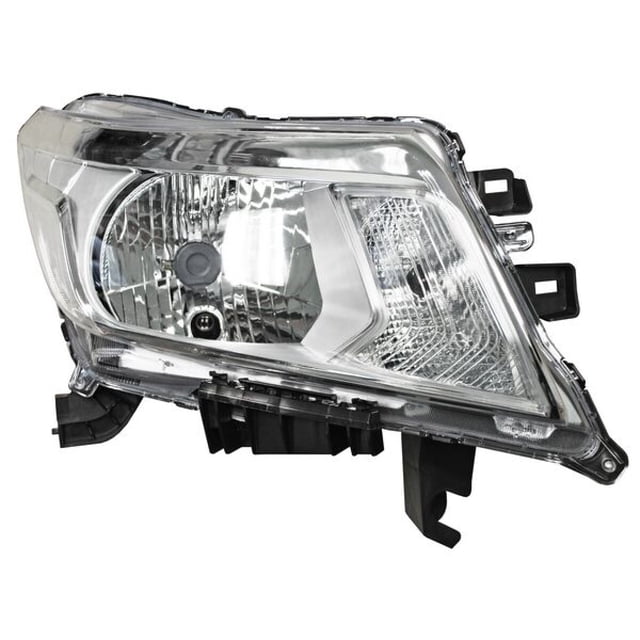 Faro Principal TYC Np300 Frontier 2016 A 2020 Lado Pasajero Fondo cromado