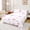 White Pink, variant on Erosebridal Blue Bow Queen Sheet Sets, Princess Style Bed Set, 1 Flat Sheet, 1 Fitted Sheet and 2 Pillowcases