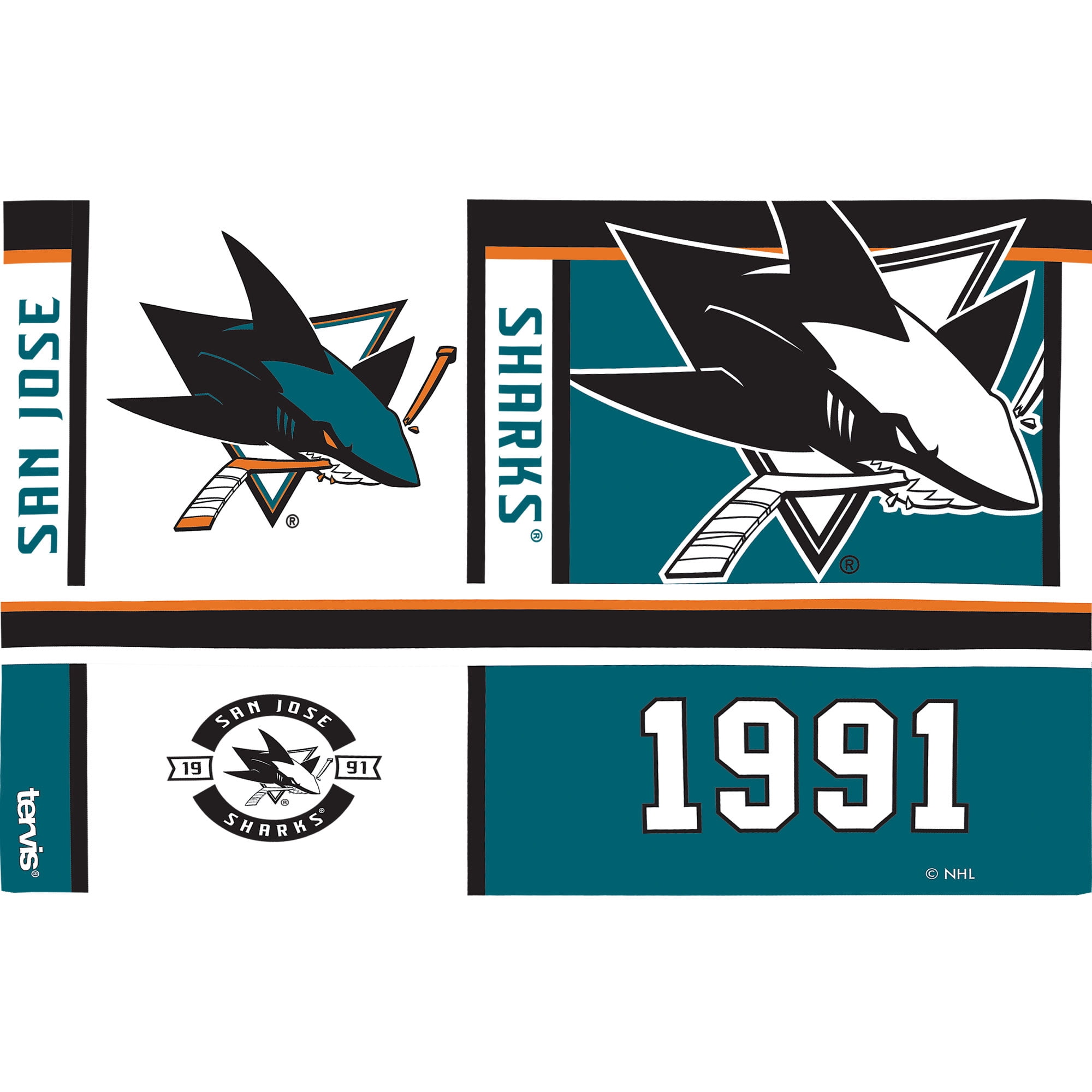 Tervis NHLÂ® San Jose SharksÂ® Insulated Tumbler