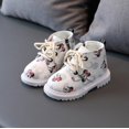thumbnail image 1 of Zapatos informales de princesa de Disney para niños, botas de moda para niñas de Mickey Mouse y Minnie, zapatos para niñas de otoño e invierno, zapatos para niños, Boot27 para niños pequeños Gao Jinjia LED, 1 of 2