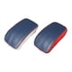 thumbnail image 1 of Cubierta Protectora de Manija de Puerta de Coche Sunnimix Piel PU Azul Rojo, 1 of 8