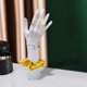 thumbnail image 5 of Organizador de exhibición de joyas con forma de mano de maniquí, soporte de brazo largo, maniquí de mano para Blanco, 5 of 9