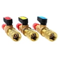 thumbnail image 2 of Plumbing Valves Ac Charging Hoses Brass Straight Ball Valves, 2 of 4