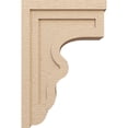 thumbnail image 3 of 11"W x 22"D x 33"H Classic Highland Rough Cedar Woodgrain TimberThane Corbel, Primed Tan, 3 of 6