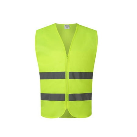 

Feiruifan Multi-pocket V-neck Night Running High Visibility Reflective Clothes Safe Vest