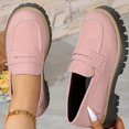 thumbnail image 6 of fukaraa 2025 Trendy Thick Sole Comfortable Loafers Flat Shoes Slip On Breathable Casual Shoes, 6 of 7