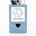 thumbnail image 1 of Dodecahedron Mathematical Geometric Space Desk Supplies Organizer Pen Holder Card, 1 of 3