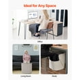 thumbnail image 6 of VEVOR Under Desk Space Heater,Rollable Foot Warmer Portable for Home&Office,Timer & Secure,Quiet for Legs,Ankles,Touch&Remote Control Personal Electric Round Surround Warming Pad, 6 of 9